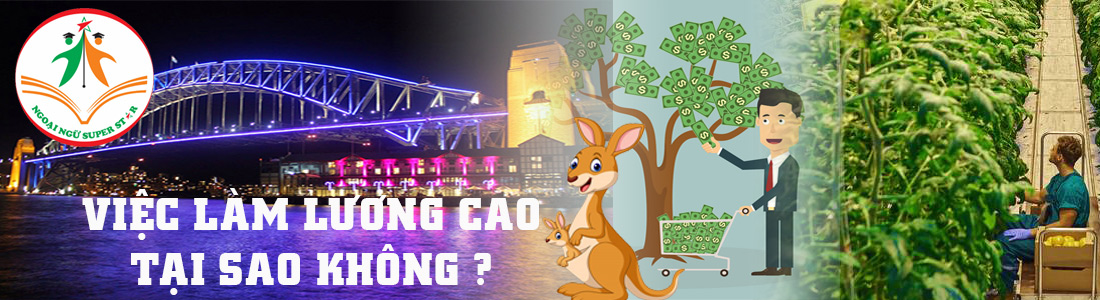 Việc làm lương cao, du lịch, học tiếng Anh miễn phí tại Úc