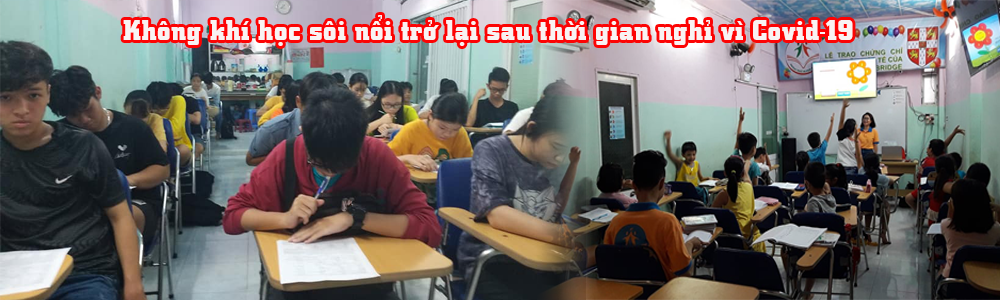 Không khí học tập vui vẻ, sôi nổi sau thời gian nghỉ phòng dịch Covid-19