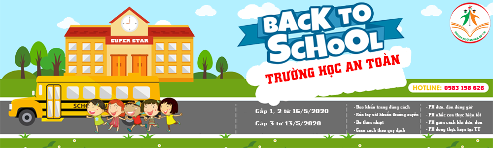 Kế hoạch học trở lại từ 13/5/2020