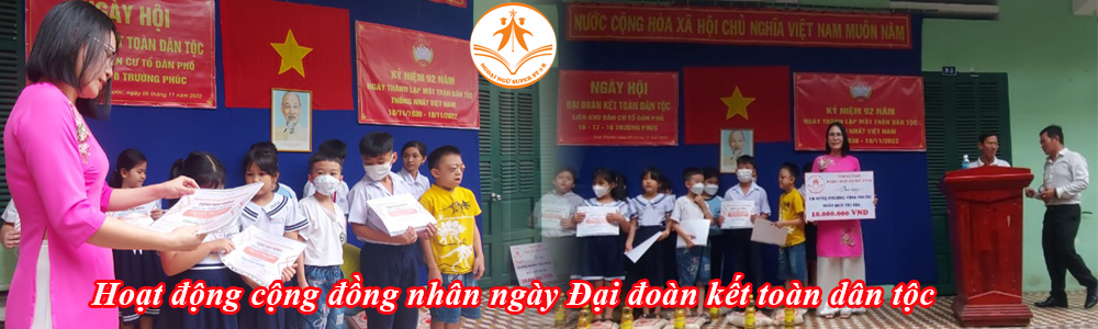 Hoạt động cộng đồng nhân ngày Đại đoàn kết toàn dân tộc