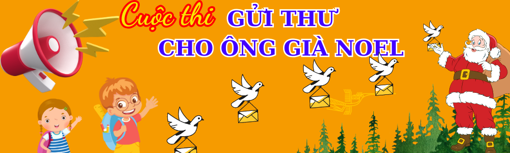 Thông báo cuộc thi gửi thư cho ông già Noel
