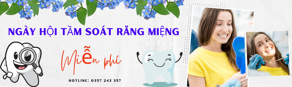Đăng ký tầm soát răng miệng miễn phí